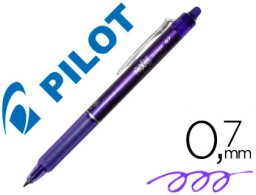 Bolígrafo Pilot Frixion Clicker borrable tinta violeta